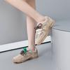 Women's Sneakers Non-slip German Training Shoes for Women Flat Large-size Genuine Leather Running Female Shoes