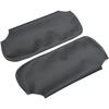Car Sun Visor Cover, Left and Right Side Sun Visor Skin Pair Black Fits for Chevy Camaro 1993-2002, for Firebird 1993-2002, Microfiber Leather
