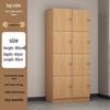Password Lock Wooden Changing Room Locker for Yoga Studios, Gyms, and Baths