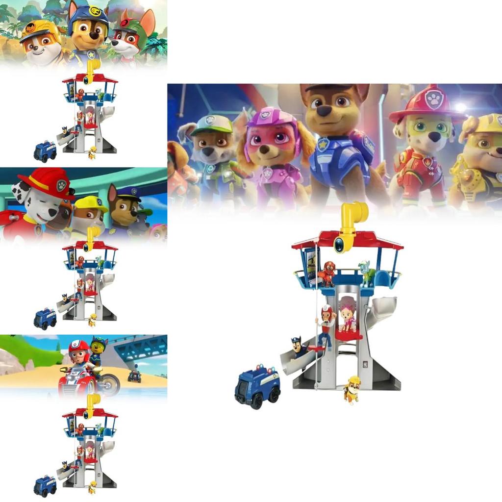 Paw Patrol Childrens Toy Collection With Pullback Vehicles And Dog Figures For Kids Indoor Play