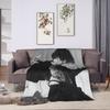 Damiano David Flannel Blankets Autumn  Super Soft Throw Blanket for Kids Adult Home Decor Pattern Bedspread Sofa Bed Cover