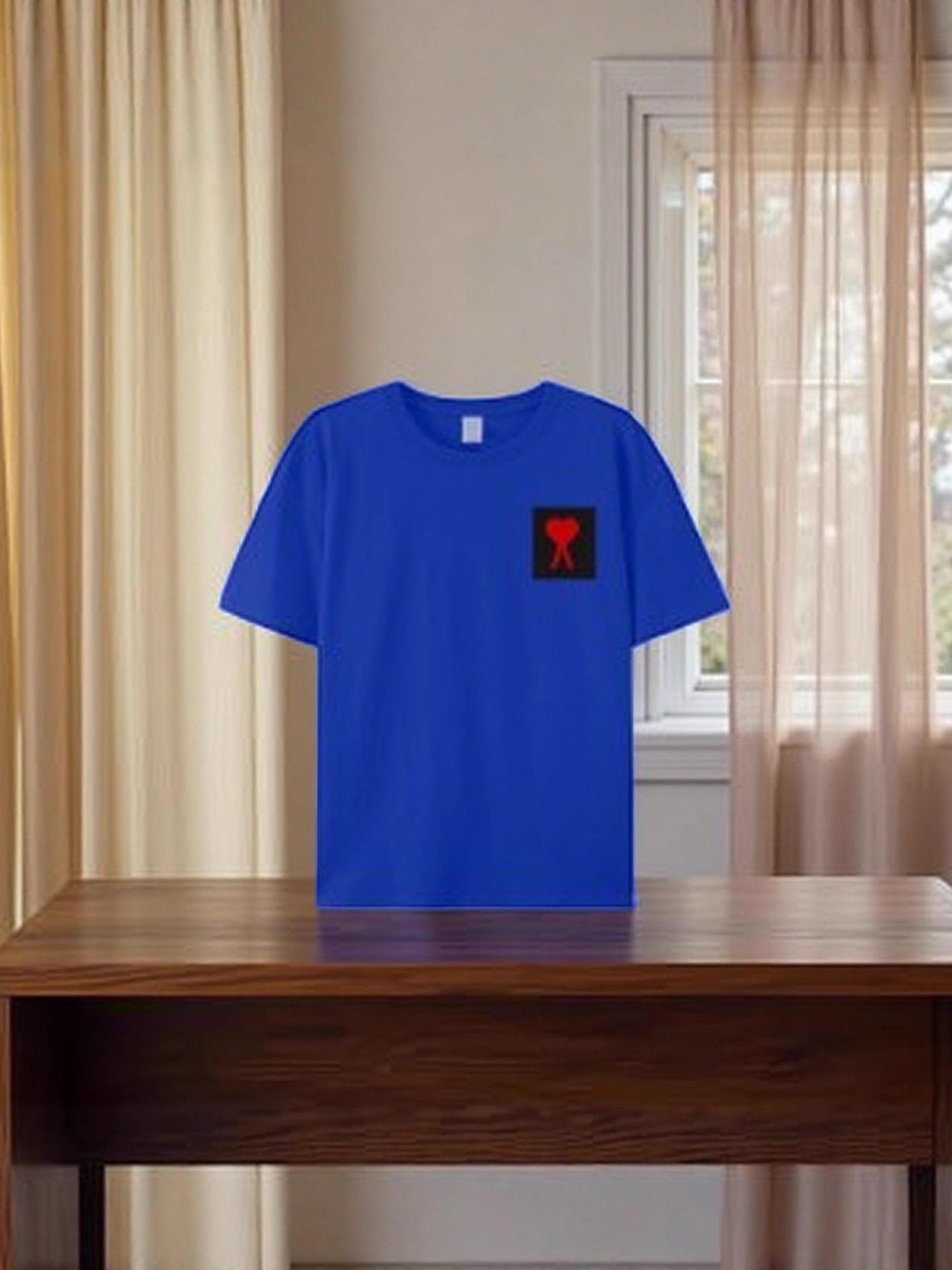 Унисекс повседневная футболка с логотипом-сердцем из хлопка 2025 2XL 1500₽