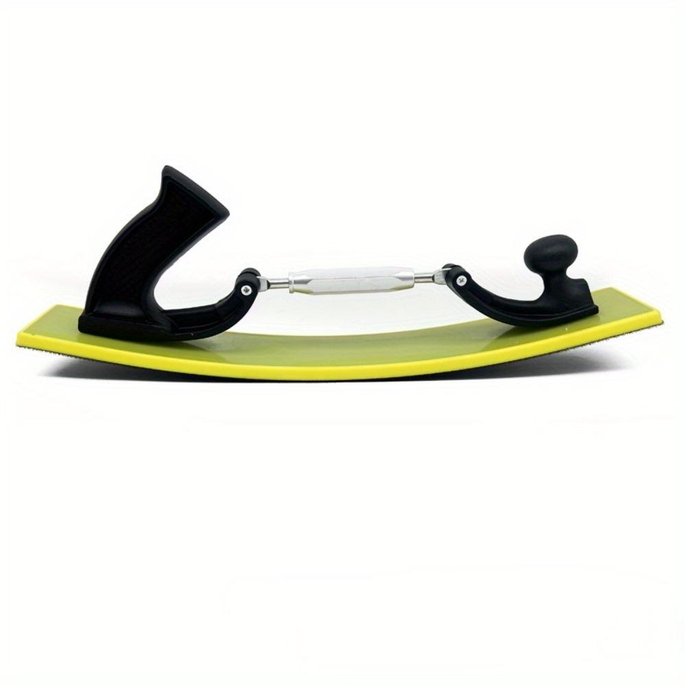 Hand Grinding Board Grinding Board Car Sandpaper Putty Gray Hand Plane Rectangular Dust Polishing Board Curved Hand Grinding Board