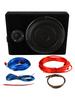 8" 600W Car Subwoofer Under-Seat Amplifier Speaker  O Sub Woofer Slim Box US