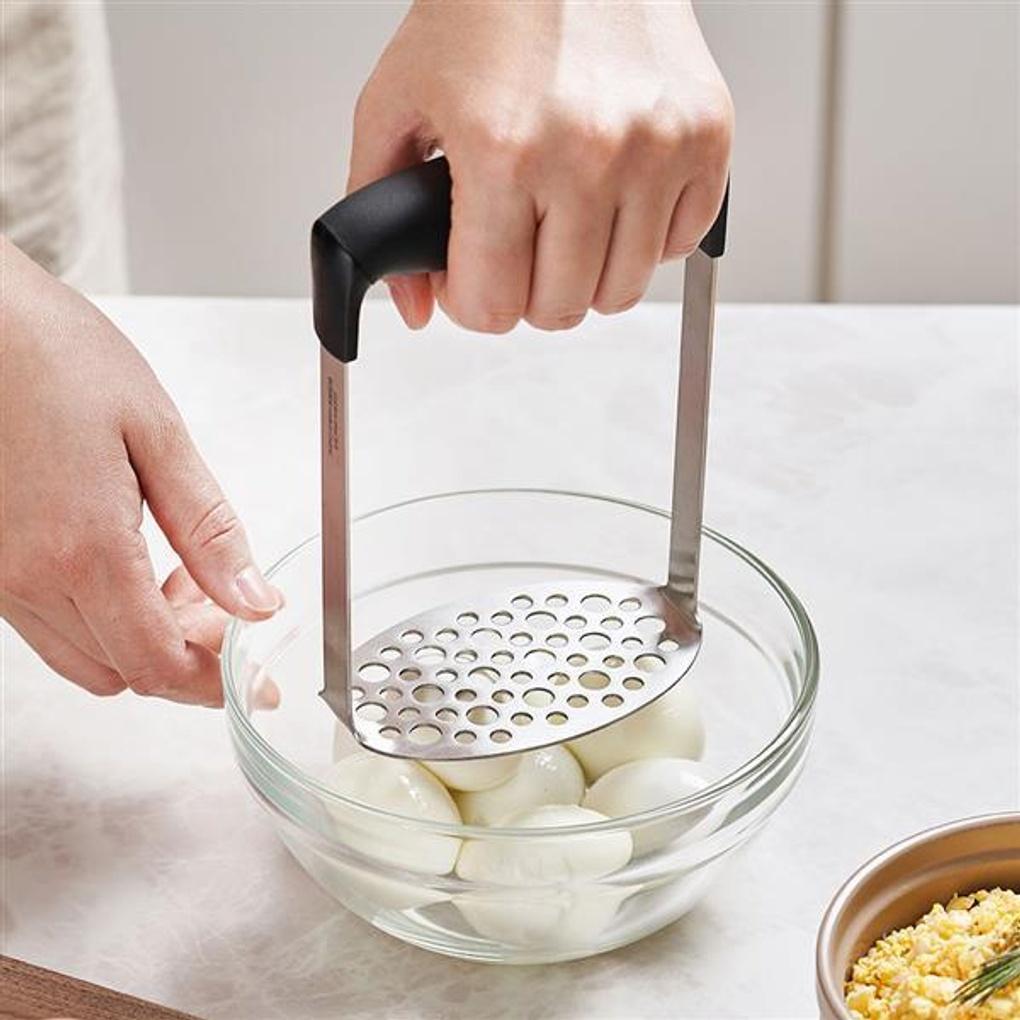 Casabenny Stalowy tłuczek do ziemniaków (Szeroki)