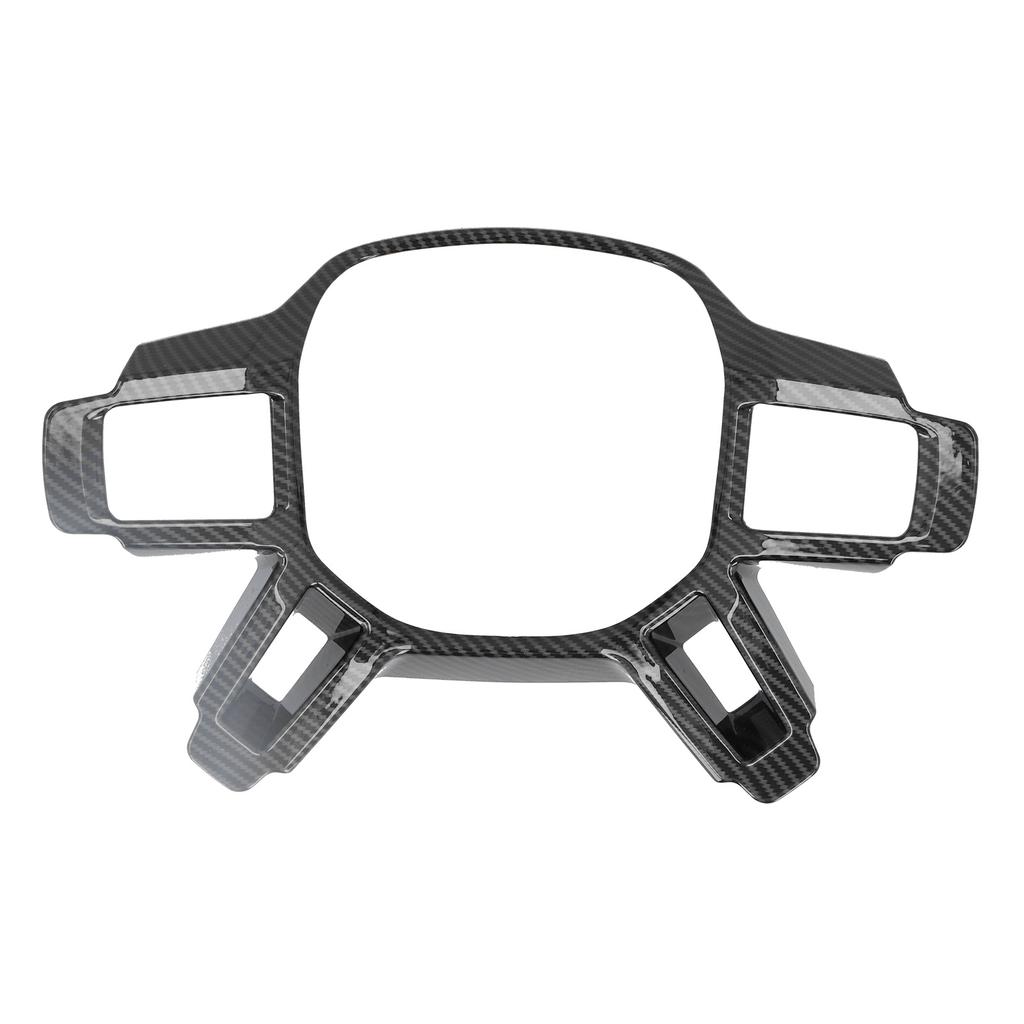 Steering Wheel Trim Frame Carbon Fiber Style Cover Fits for Land Rover Defender 2020 2021
