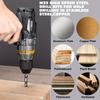 5Pcs/set Red Imperial Five-edge Woodworking Chamfer Countersunk Screw Chamfer Drill Hole Opener