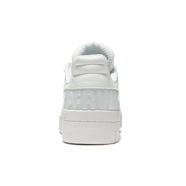 New LiNing Wave Superwave Lo Lightweight And Wear Resistant Low Top Skateboard Shoes Women's Snow White AGCS008-2