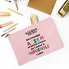 Merci Atsem Printed Makeup Bag Travel Neceser Toiletries Storage Pouch Pencil Bags Graduate Gift for Atsem Teacher's Day Present