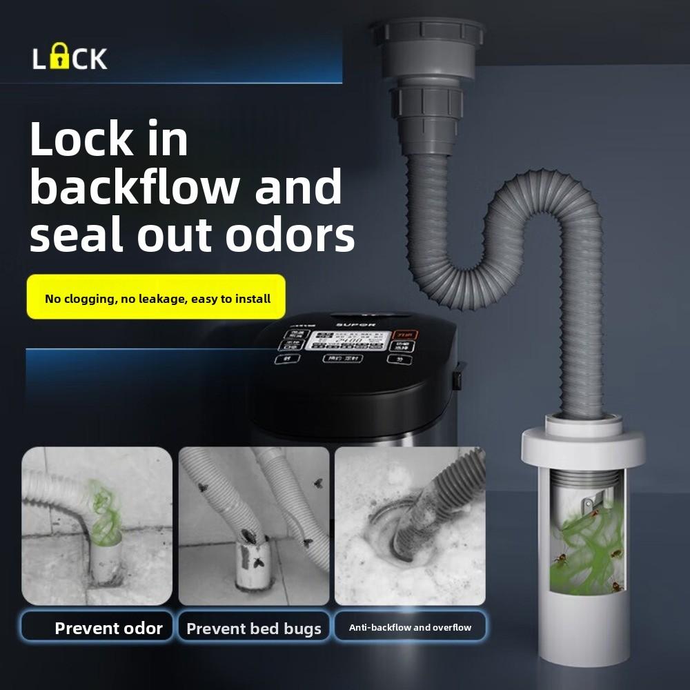 50/70mm Universal Washbasin Floor Drain Core Anti Odor Odor Control Water Pipe Connector Easy Install