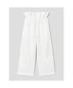 8SECONDS Flap Obi Cotton Pants White