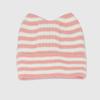 Winter Wool Knitted Cap Striped Ear Protection Wool Cap Fashion Cat Ears Beanie Hat  Outdoor Wear
