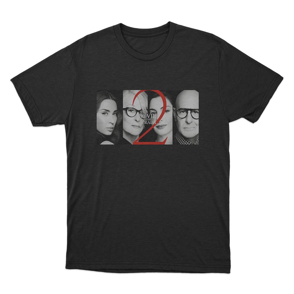 

The Devil Wears Prada 2 Movie Character Group Poster T-shirt Men Women Summer Cotton Clothing Casual Fashion Short Sleeved Tee 5XL різнокольоровий
