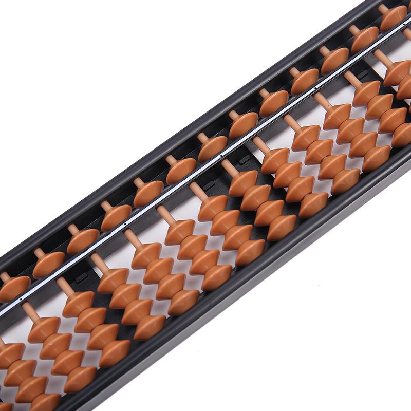 17-Gear Plastic Soroban Abacus for Student Practice