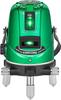 Firecore Laser Green Large Square Line Projection Laser Level with Automatic High High Ground Rotating Green Laser for Light Ceiling Indoor and
