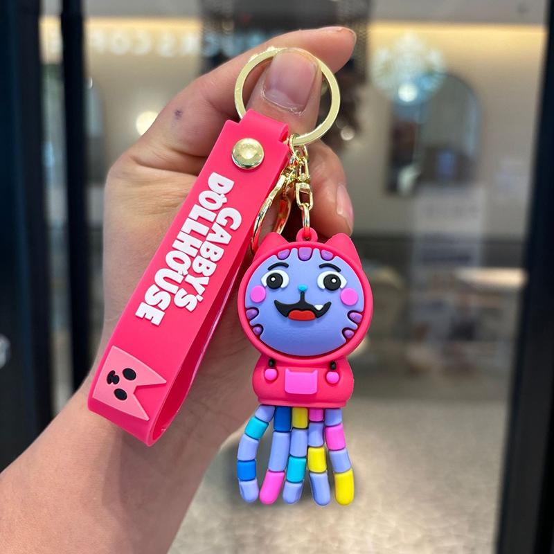 

Gabi s Dollhouse Keychain Pendant Toy Creative Cartoon Anime Character Backpack Pendant Decoration Cute Doll Birthday Gift