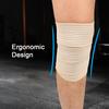 Outdoor Running Sports High Elastic Bandage Anti Sprain Knee Support Protective Strap (Black)
