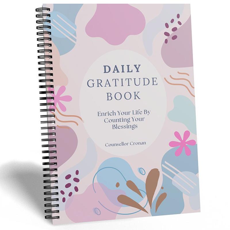 

Gratitude Diary Book For Therapists Daily Guidance & Therapy Office Decor, Perfect For Emotional Learning & Coping Skills 1pc