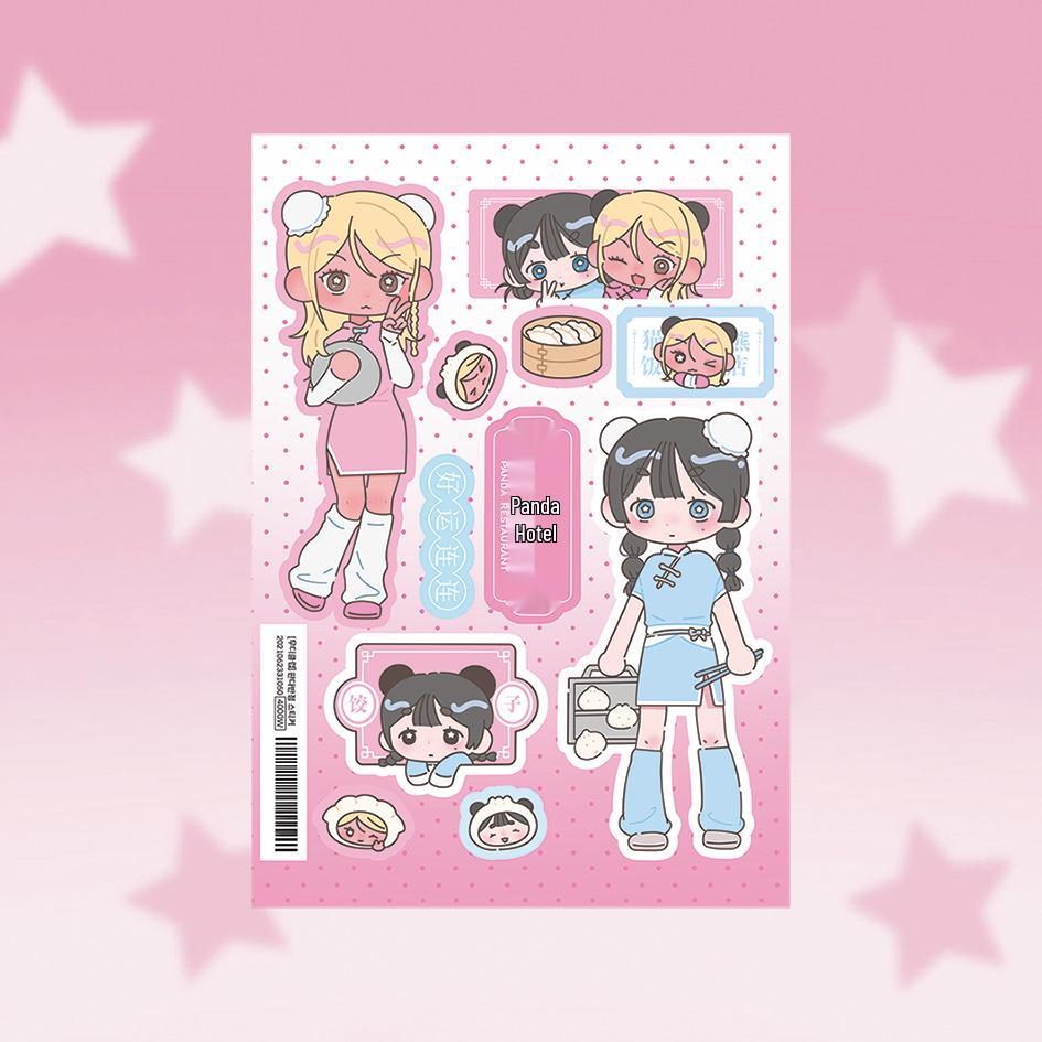 Adorable Shibuya Diary Stickers: Japanese-Inspired DIY Creative Korean Guka Planner