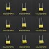 50PCS Safety Capacitor 102J-474J Electronic Capacitor Set 100V 10 Values Capacitors Assortment Kit