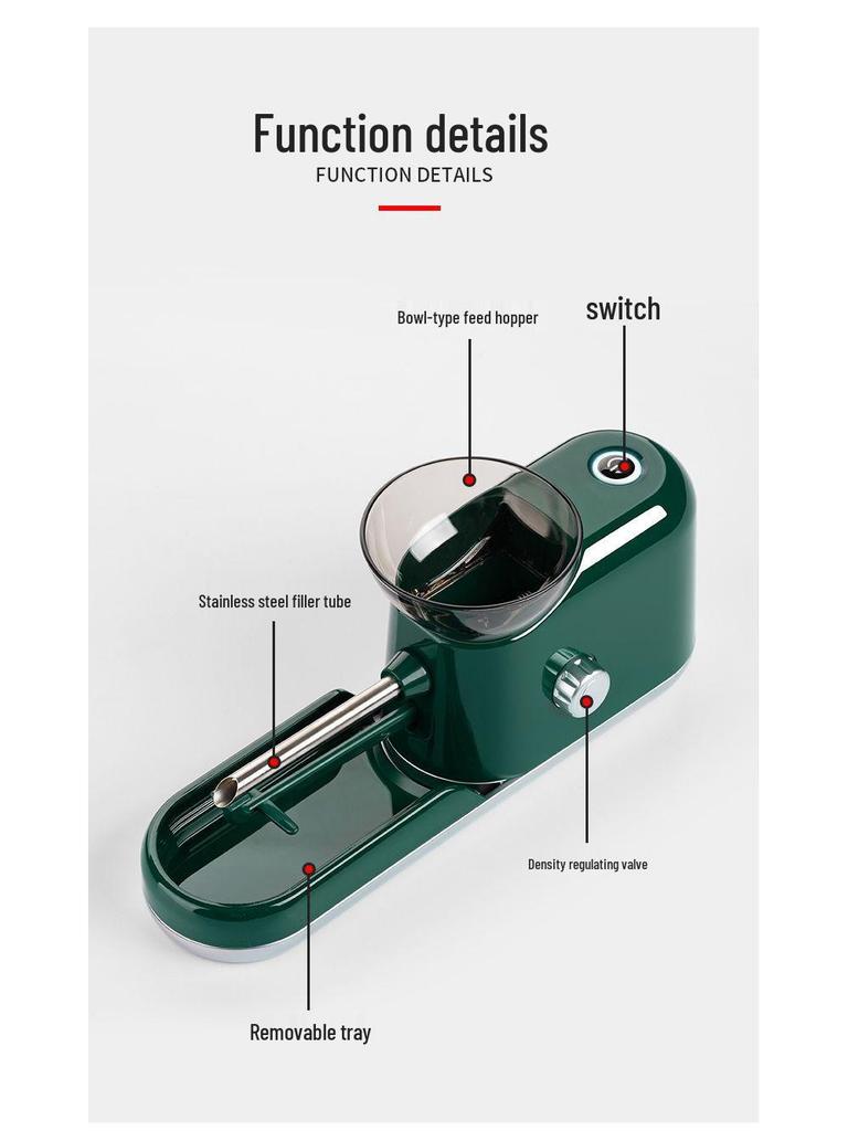 Electric Cigarette Roller: 8.0mm Tube, Automatic Filter Tip Paper Roller