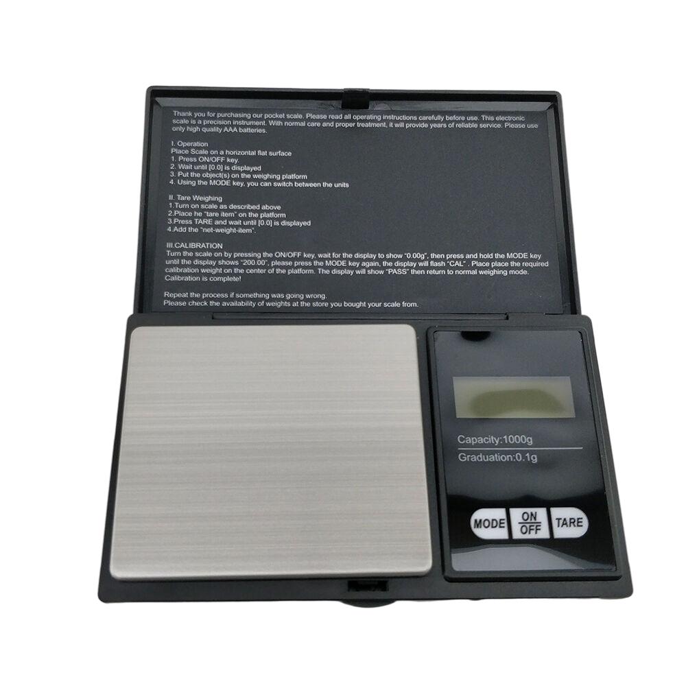 Kegland Jewelry mini electronic scale (0.1g to 1000g) digital pocket scale home brewing kitchen supply (without battery)