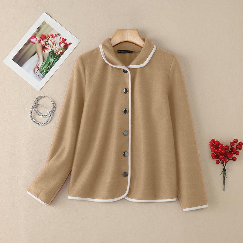 ZANZEA Women Casual Solid Color Loose Long Sleeve Blouse