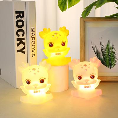 Deer Cartoon LED Night Light Luminous Toys for Children Creative Book Light Ornaments Bedside Lamp