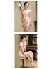Jinxiu Yifen Se Sleeveless Qipao: Summer 2025 Plus-Size Slimming Dress for Women