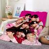 Warme Flauschige Decke für Bett Sofa Ateez Kpop Fleece Benutzerdefinierte Dekorations-Nickerchen-Decken King Size Mikrofaser Heimtextilien