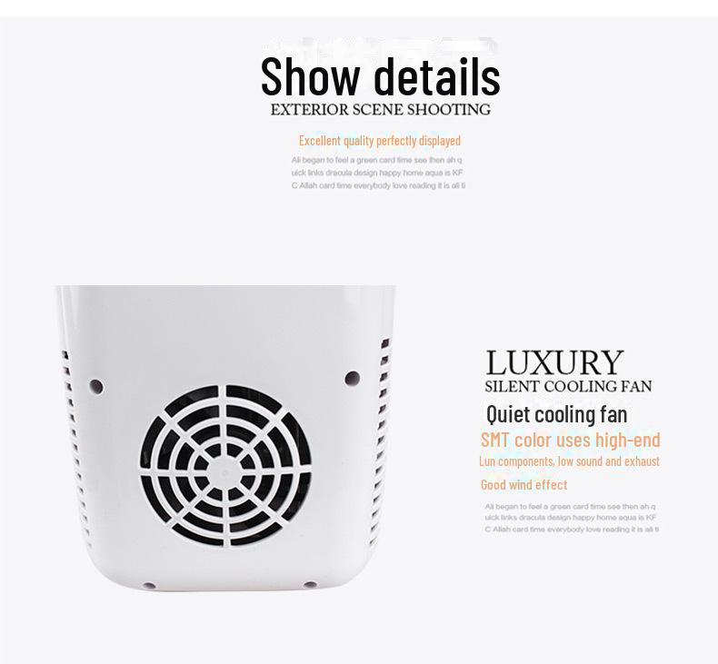 4L Mini Car Refrigerator: Portable Hot & Cold Semiconductor Cooler