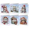 Diamond Painting Christmas Cards Diamond Painting Greeting Cards DIY Diamond Art Cards Arts Crafts for Birthday Thanksgiving Day