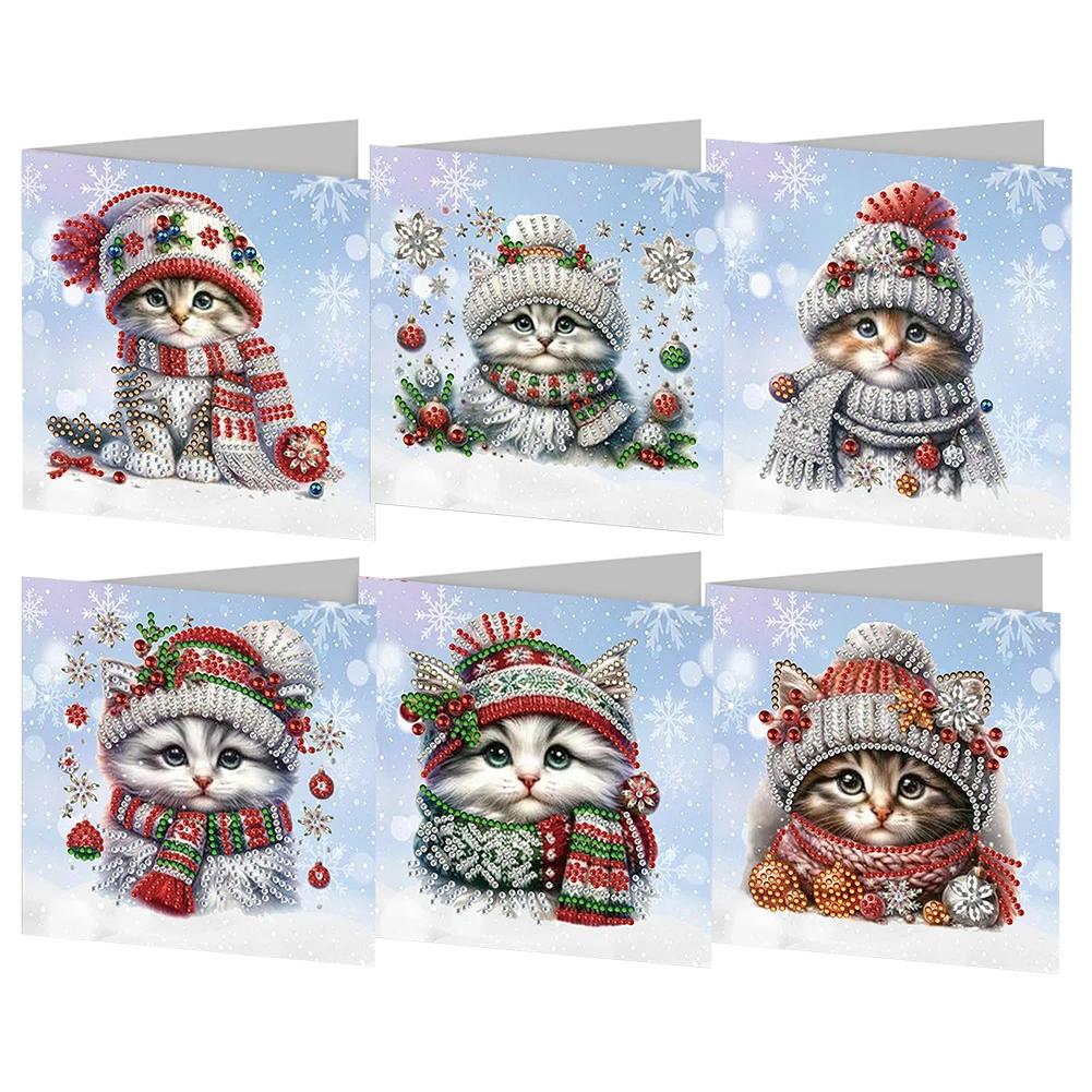 Diamond Painting Christmas Cards Diamond Painting Greeting Cards DIY Diamond Art Cards Arts Crafts for Birthday Thanksgiving Day