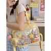 Cute Single-Shoulder Crossbody Bag Transparent Shoulder Bag