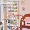 Children's Wall-Mounted Hair Accessory Organizer Bag