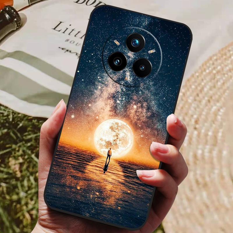 Realme 14 Pro Plus Kılıfı Yumuşak TPU Silikon Arka Kapak Realme 14 Pro + Telefon Kılıfları Realme 14x 5G Global Sevimli Karikatür Kılıf