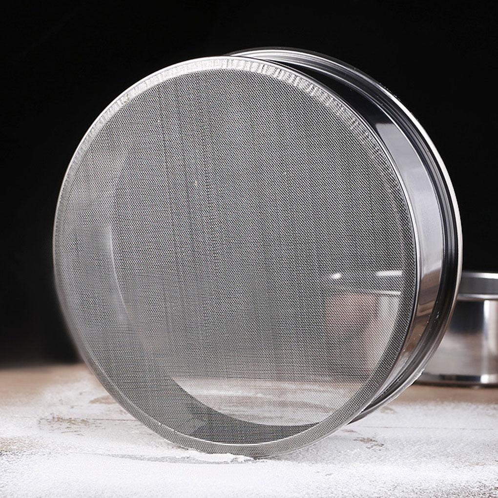 Stainless Steel Flour Sieve Durable And Practical For Baking Kitchen Sieve Stainless Steel For Flour