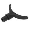 Muscle Massager Heads Pain Relief Muscle Relax Massage Gun Arc Shaped Head Replacment Accessory (Black)