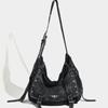 Retro Denim Schwarz Große Kapazität Tragetasche Geldbörse Damen Gewaschen Lässig Umhängetaschen Damen Vintage Canvas Tasche Y2k Handtasche 2025