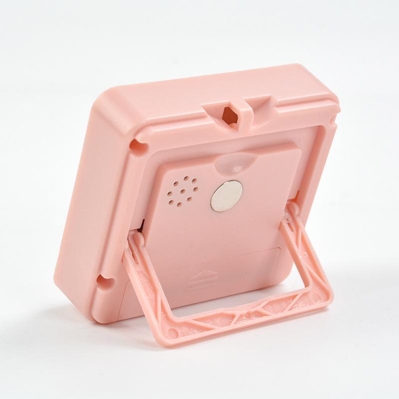 Customizable Kitchen Timer and Alarm Clock with Labeling Option for Students and Silent Mode