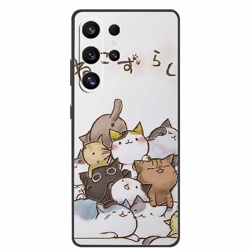 For Samsung Galaxy S26 Ultra Case 3D Relief Flower Emboss Silicone Funda For Samsung S26 Ultra S 26 Ultra Relief Cartoon Bumper