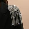 New Stock Fashion Tassel Retro Shoulder Patch Performance Stage Exaggerated Dress Coat Tassel Shoulder Patch