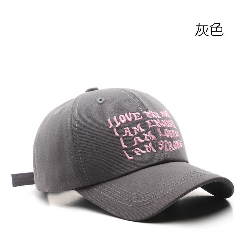   Men Retro Embroidered Baseball Cap Adjustable Casual Cotton Sun Protection Hats Unisex Women Solid Color Visor Spring Hats