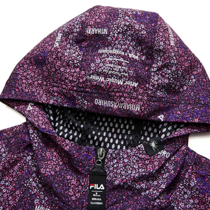 New FILA MIHARA YASUHIRO Collaboration Collection Jackets Women's Ebony Purple F11W133703F-PU