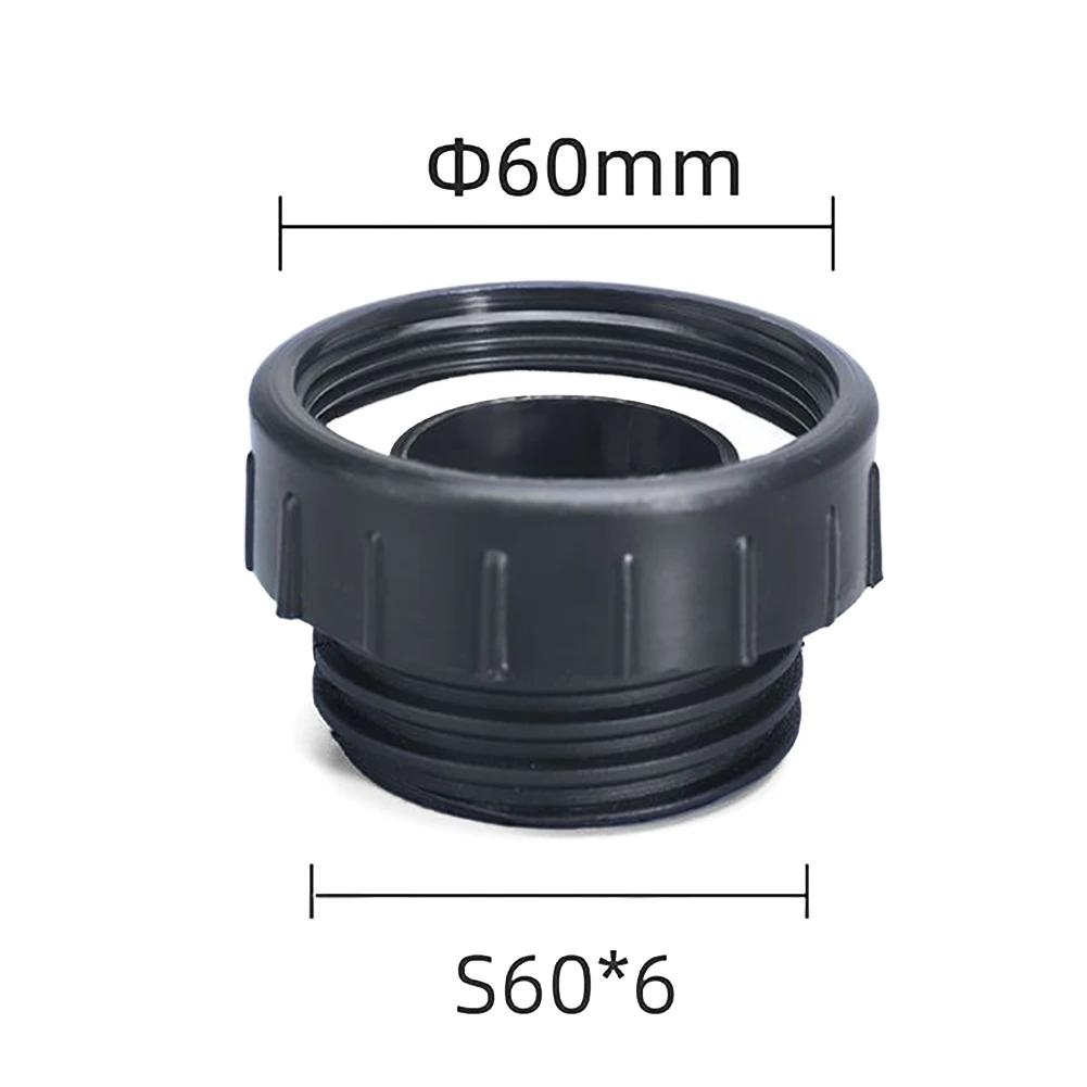 1 szt. Adapter do zbiornika wody IBC Do zaworu Schutz 62mm Drobny gwint do 54mm Grube złącza Złącze nakrętki ogrodowej Do beczek Ton/IBC