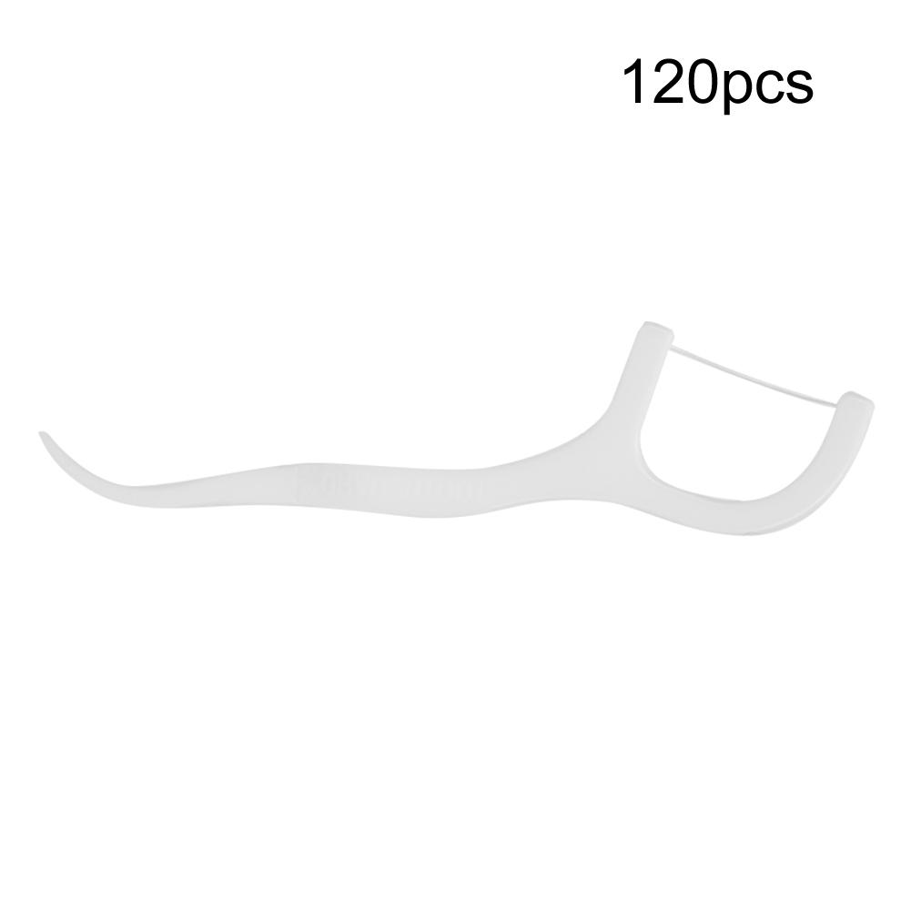 

120 шт. Портальная зубная нить для удаления пятен, одноразовая зубная нить, инструмент для ухода за полостью рта