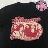La Band The Runaways In Concerto Cotone Unisex Nero Tutte le Taglie Maglietta T-Shirt Unisex