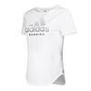 Adidas Lifestyle Series Rs Soft Tee Running Pullover Round Neck Short Sleeve T-Shirt Women Tops White DJ3030