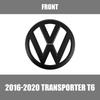 For VW For Volkswagen VW  Transporter T6 2020 2019 2018 2017 2016 3D ABS Car Hood Front Bonnet Grill Rear Trunk Emblem Logo Ba CWV1