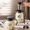 GIANXI Panda Insulated Teapot Large Capacity Warm Water Bottle For Household Use Hot Water Bottle Tea Making Steaming Tea Pot
